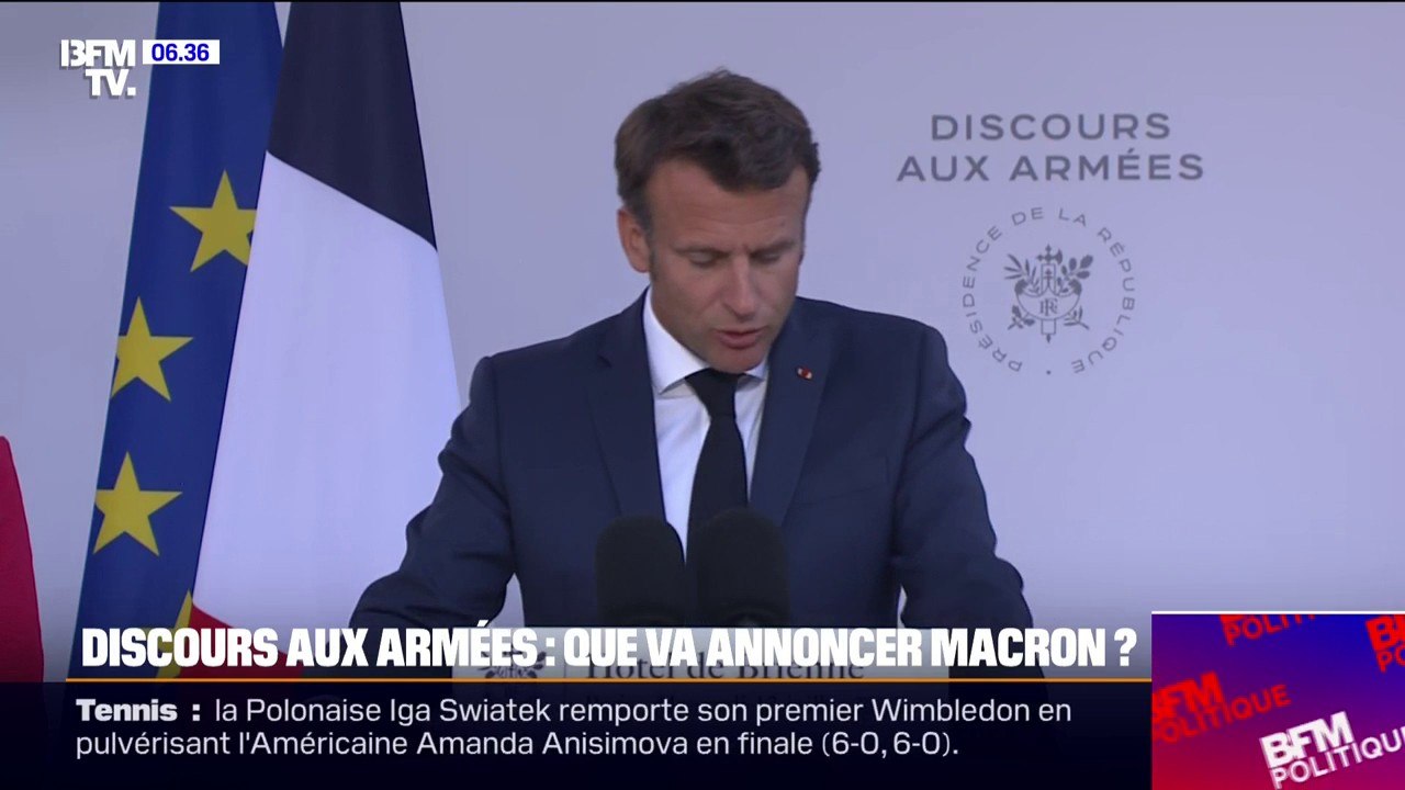 Que faut-il attendre du discours d'Emmanuel Macron aux Armées?