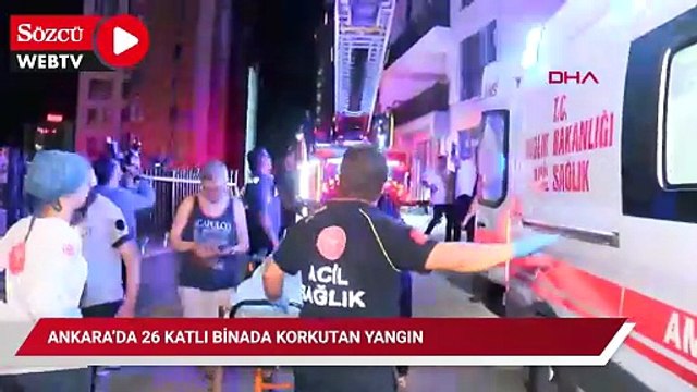 26 katlı binada korkutan yangın: Biri bebek 3 ölü, 39 yaralı