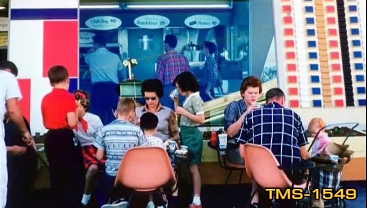 1950s Tomorrowland Restaurants Disneyland History