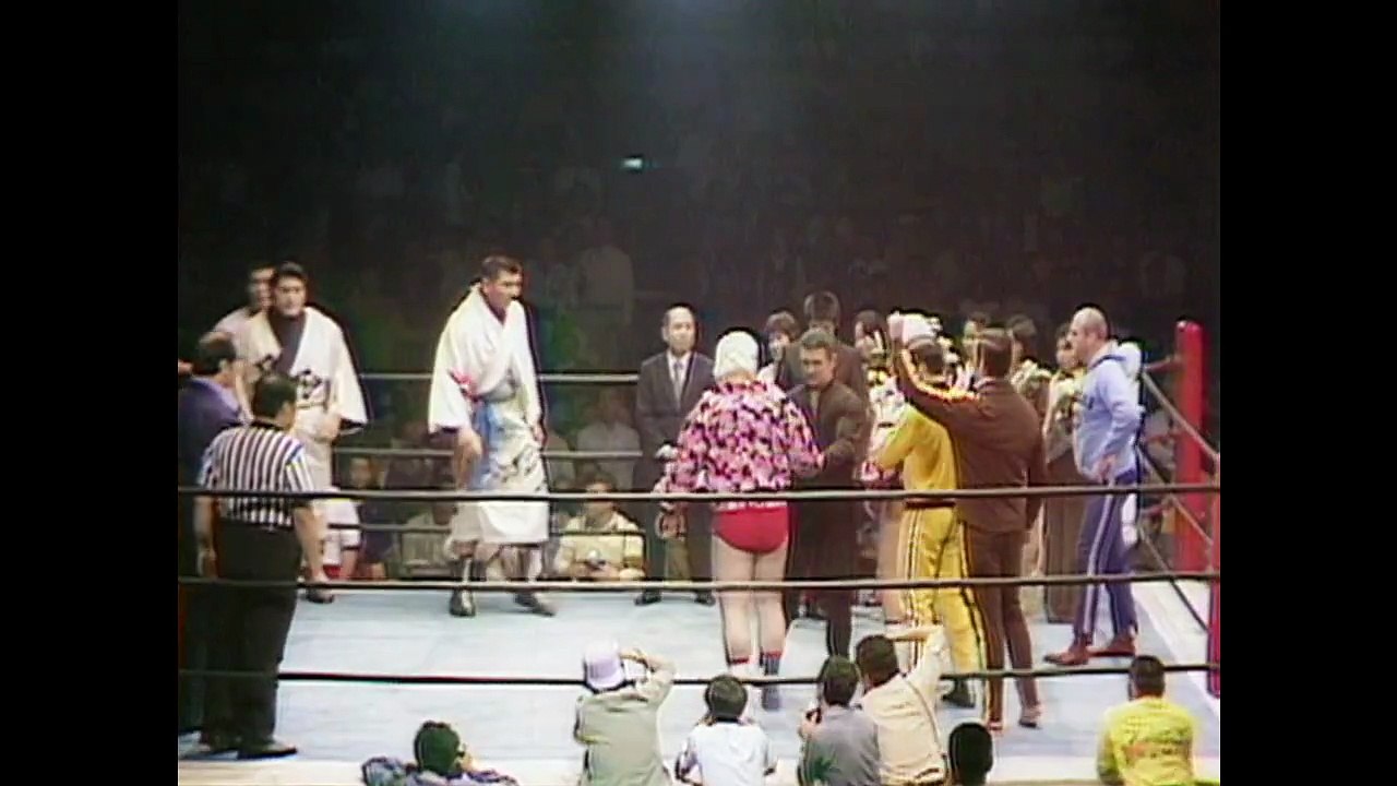 Jerry Brown & Buddy Roberts vs. Antonio Inoki & Seiji Sakaguchi (10/2/1975)
