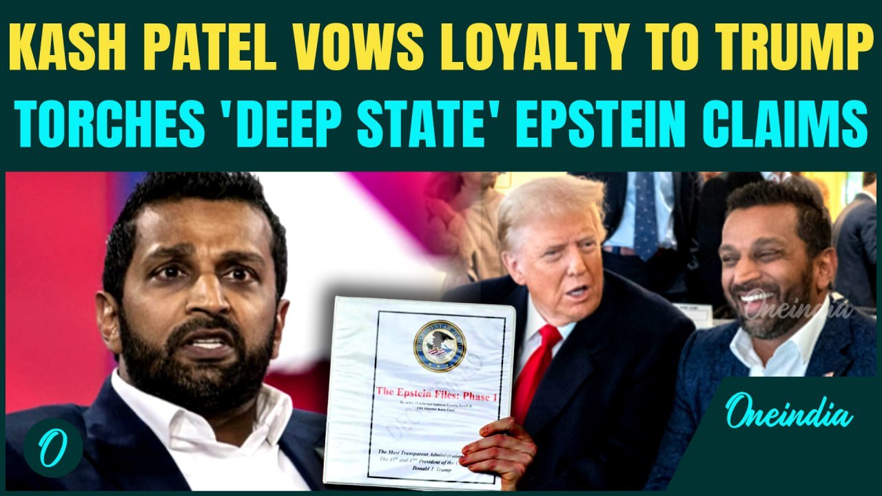 Kash Patel CRUSHES Resignation Buzz, Swears Loyalty To Trump, SLAMS Epstein Conspiracy Lies