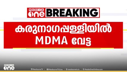 കൊല്ലം കരുനാഗപ്പള്ളിയിൽ വൻ എംഡിഎംഎ വേട്ട