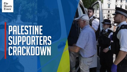UK police arrest Palestine Action supporters during second weekend protest