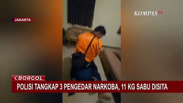 Detik-Detik Penggerebekan Indekos di Grogol, Polisi Temukan 11 Kg Sabu Siap Edar | BORGOL