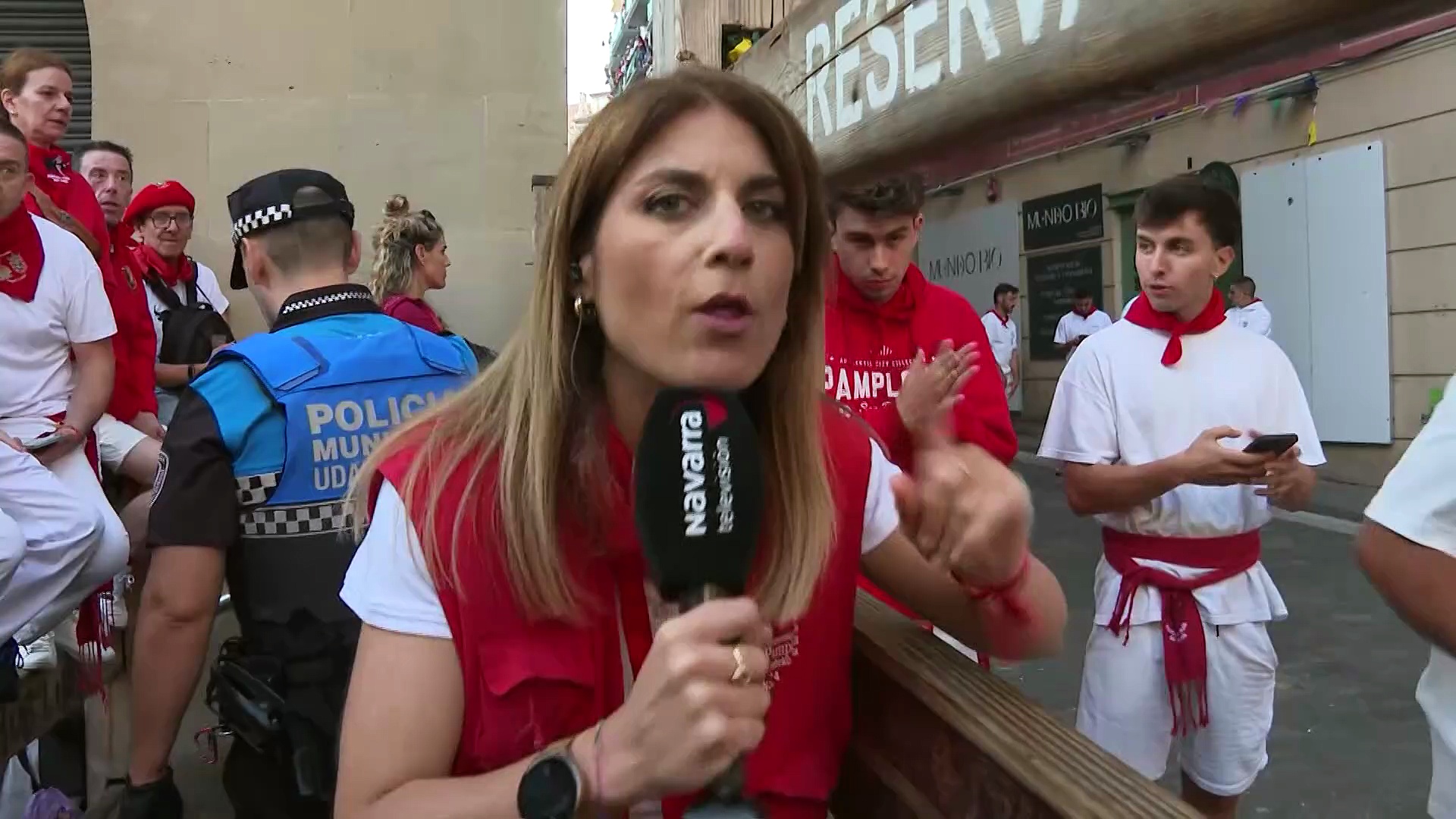 Desde China a Pamplona para correr delante de los Palmosilla