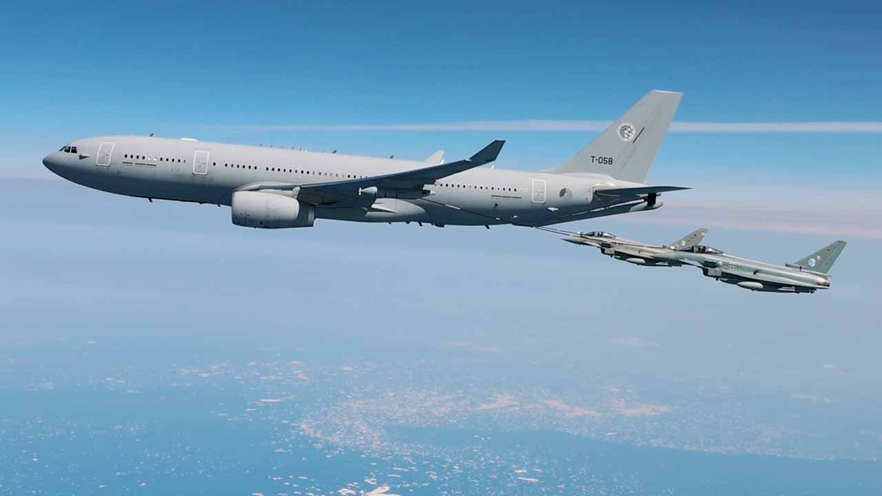 Video: Katso Espanjan ensimmäisen A330 MRTT -koneen muodonmuutos!