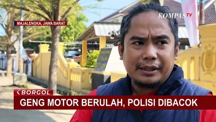 Anggota Polisi di Majalengka Dibacok Saat Hendak Menangkap Sejumlah Geng Motor | BORGOL