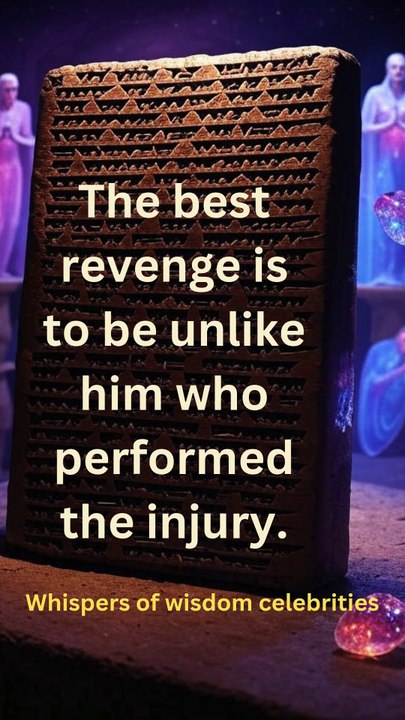 the best revenge is to be unlike ... I motivation I quotes