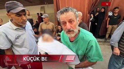 İsrail saldırısında yaşamını yitiren 7 aylık bebeğe veda edildi