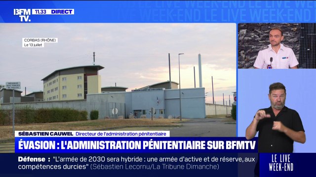 Évasion dans le Rhône: Ce n'est pas un détenu qui est classé parmi les particulièrement signalés , assure Sébastien Cauwel (directeur de l’administration pénitentiaire)