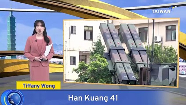 Taiwan's Military Tests Land Sword II Missiles During Han Kuang Exercises