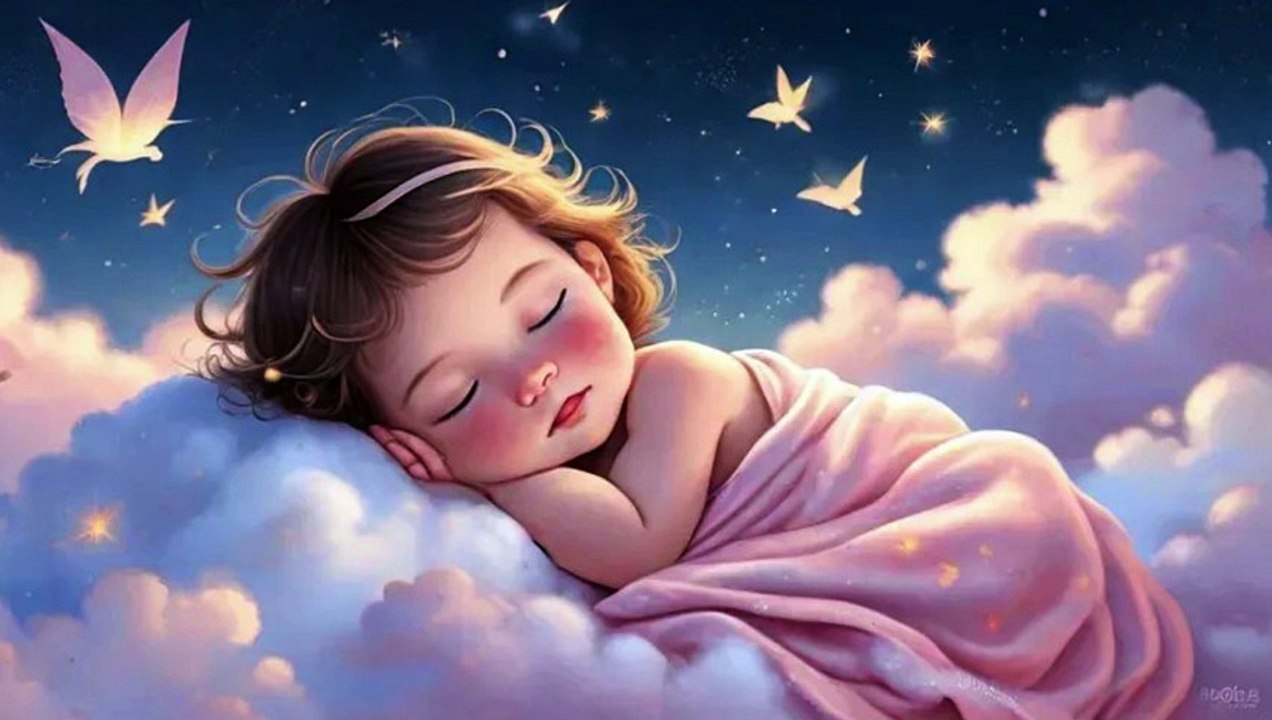 “Lullaby of the Moonlit Dreams – Soft Baby Sleep Music | Nighttime Poem for Peaceful Dreams | Magical Lullabies”