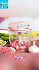 🔥 Manual Chopper Deal | 900ML 5 Blades + 500ML 3 Blades at Just Rs.591 | Best Kitchen Tool 2025