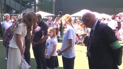 Princess Kate told ‘don’t be nervous’ before Wimbledon standing ovation