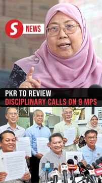 PKR to study calls for disciplinary investigation, membership suspension of nine MPs