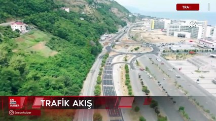 Trabzon Şehir Hastanesi Kavşağı trafiğe açıldı