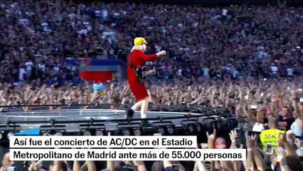 Así fue el concierto de AC/DC en Madrid