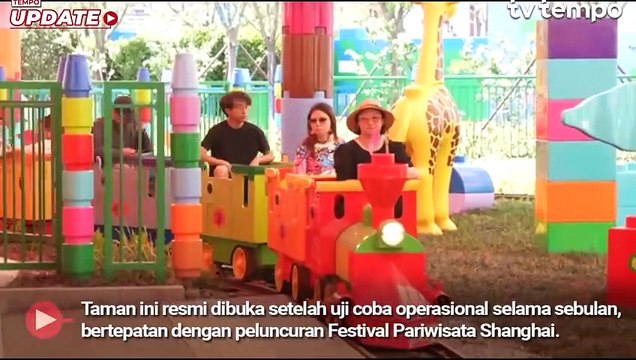 Antusias Ribuan Pengunjung Jelajahi LEGOLAND di Shanghai
