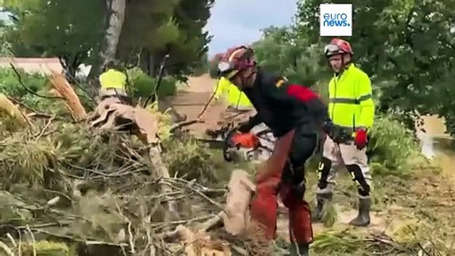 Continúa la búsqueda de 2 desaparecidos tras las inundaciones en Cataluña