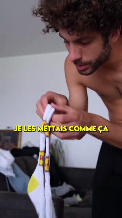 Fais ça avec tes chaussettes !