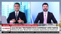 Lula diz que “protegerá povo e empresas” após tarifas de Trump