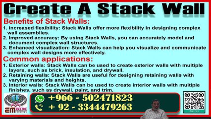 Revit Stack Wall Tutorial Step-by-Step Guide