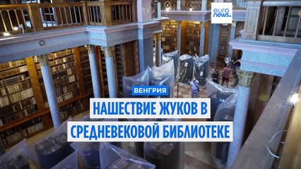 Средневековая венгерская библиотека спасает национальные сокровища от жуков