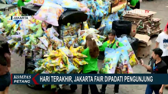 Hari Terakhir Jakarta Fair, Warga dari Luar Daerah Ikut Berburu Promo | KOMPAS PETANG