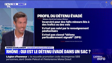 Evasion près de Lyon: quel est le profil du détenu évadé dans un sac ?