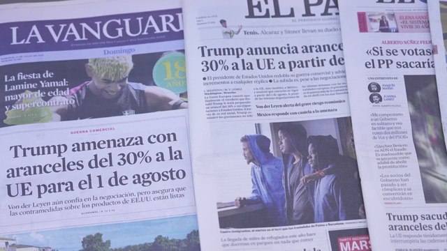 ESPAÑOLES reaccionan a la ÚLTIMA MEDIDA ARANCELARIA de TRUMP sobre ESPAÑA