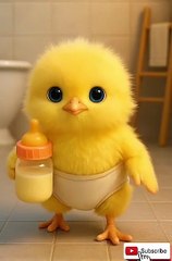 dudi dudi dam dam cute baby chick🍼#dudidudidam #cutechick #chicken  #viralshorts #shortsfeed #cute - Floof Paws (360p, h264)