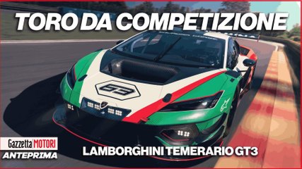 Lamborghini Temerario GT3: il nuovo Toro da corsa in scena a Goodwood