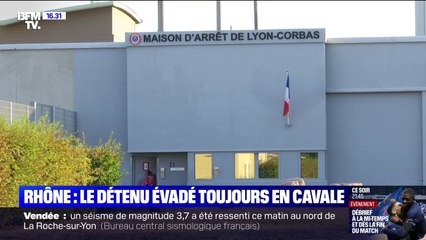 Évasion dans le Rhône: le détenu évadé est toujours en cavale