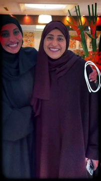 شجون الهاجري وفاطمة الصفي تؤديان معاً مناسك العمرة