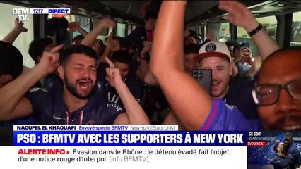 PSG-Chelsea: les supporters du Paris-Saint-Germain se dirigent vers le MetLife Stadium à New York pour assister au match de ce soir