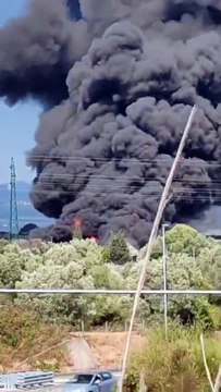Paura a Lamezia: esplode un impianto dell'azienda Ecologia Oggi . Timori inquinamento