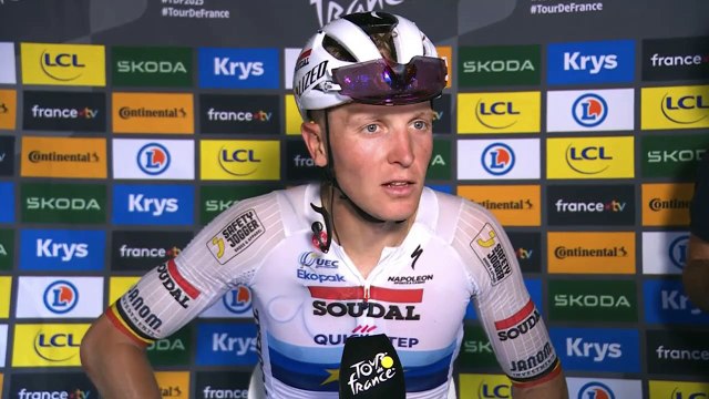 Tour de France 2025 - Tim Merlier : Je suis super content... et merci à Remco Evenepoel