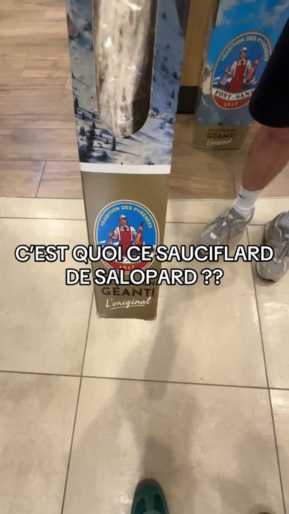 C’est quoi ce saucisson de salopard ??