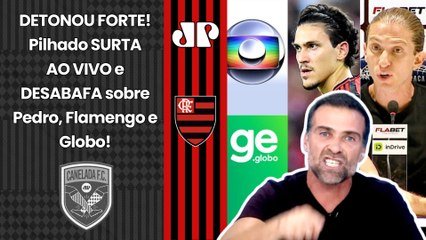 "SÃO VAGABUNDOS!!! E EU TENHO A INFORMAÇÃO de que o Pedro..." Pilhado DESABAFA! | Flamengo e Globo