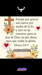 Salvos por la gracia de Dios 🙏