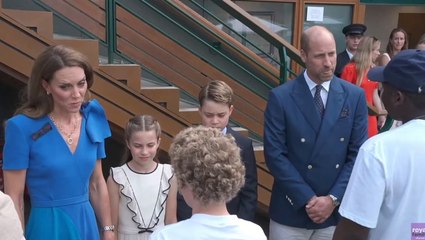 Princess Kate offers words of support to young boy diagnosed with cancer during Wimbledon final visit