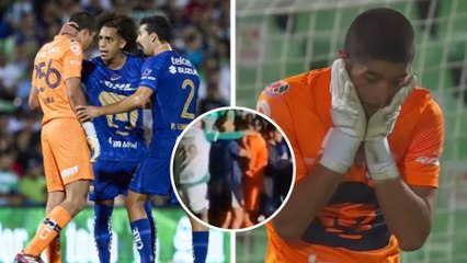 Rodrigo Parra tienen trágico debut con Pumas y explota en llanto; el club respalda al joven canterano
