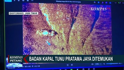 KMP Tunu Pratama Jaya Terekam Drone Bawah Laut TNI AL, Kapal Dalam Kondisi Terbalik | KOMPAS PETANG