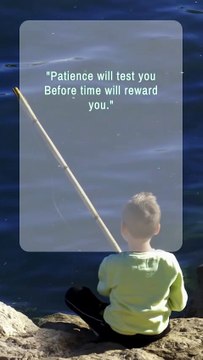 Patience Is Tested Before the Reward | Motivational Life Lesson #motivation #hope #quotes