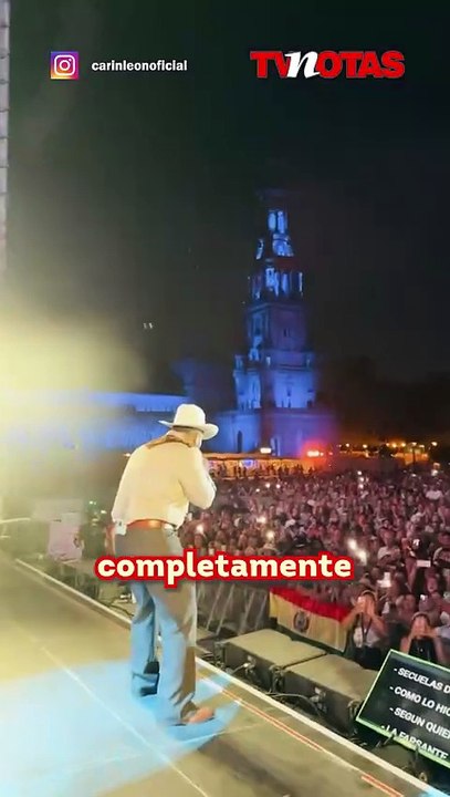 Fans estallan contra Carín León por cantar borracho