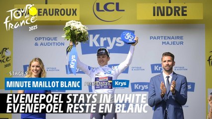Krys White Jersey Minute - Stage 9 - Tour de France 2025