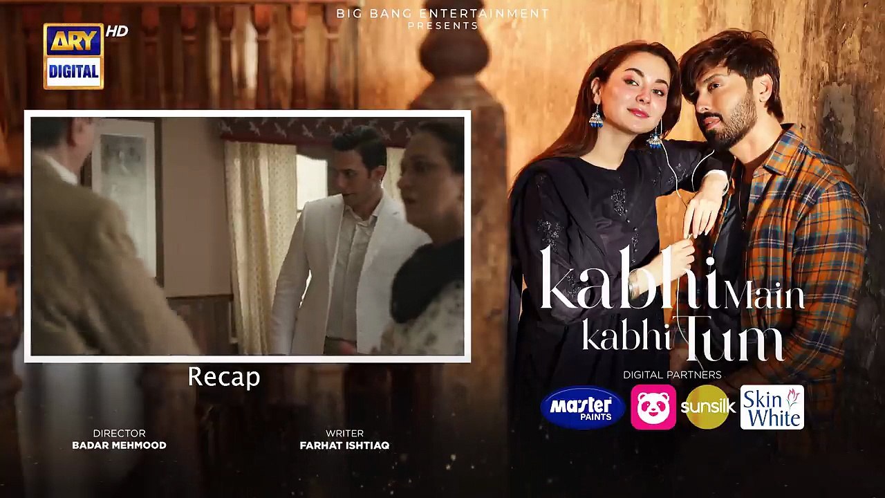 Kabhi Main Kabhi Tum Drama Episode 8 | Fahad Mustafa, Hania Amir, Bushra Ansari, Javed Sheikh,