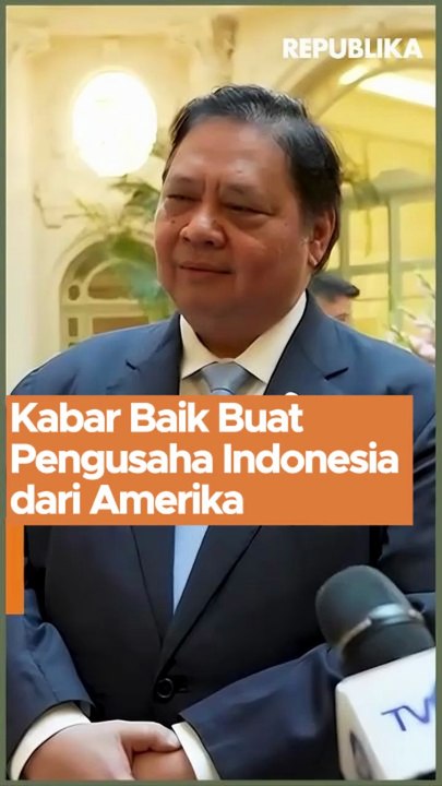 Menko Airlangga Sebut Kebijakan Tarif Trump Buat Indonesia Ditunda