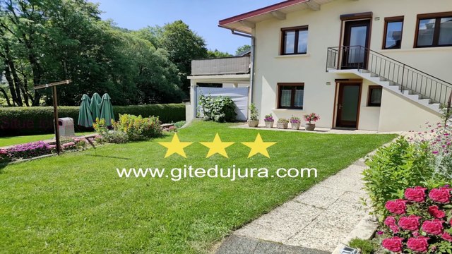 Gîte Luxe Prestige Classé 3 étoiles, Montagnes Jura, Foncine-le-Haut, Location vacances Gitedujura.com