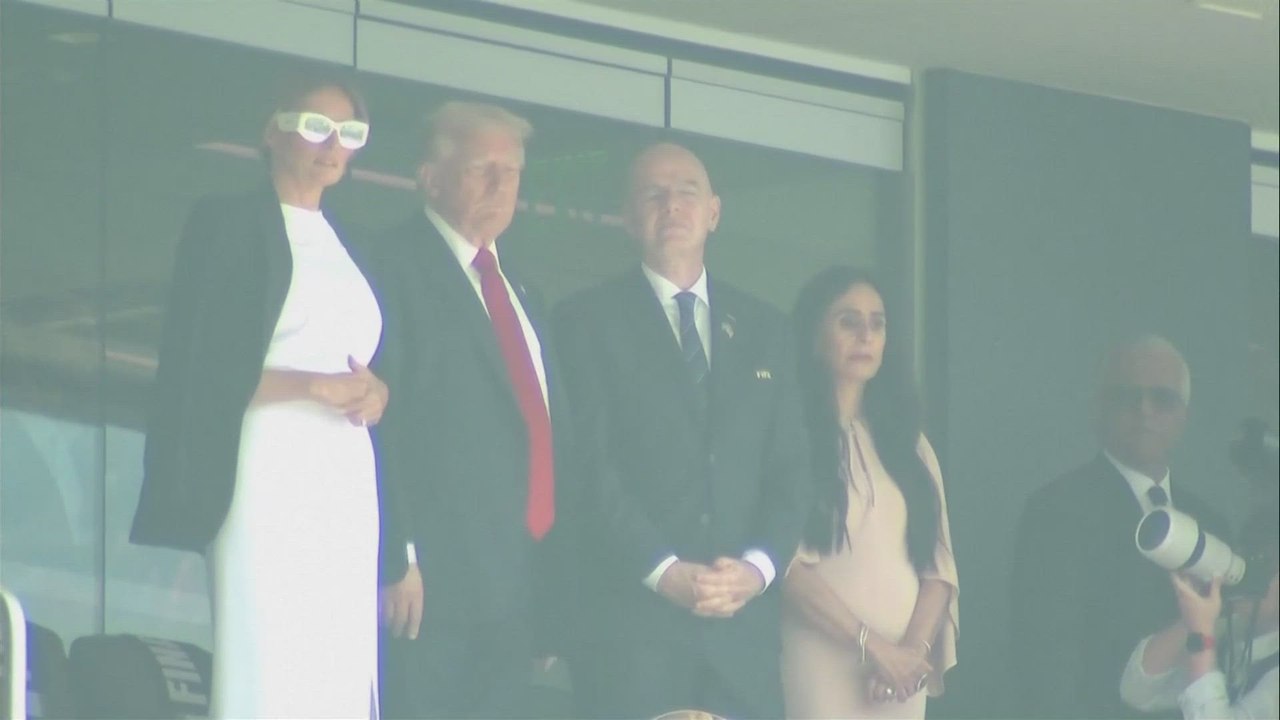 TRUMP GOES WILD at MetLife Stadium Just Before FIFA Club World Cup Final